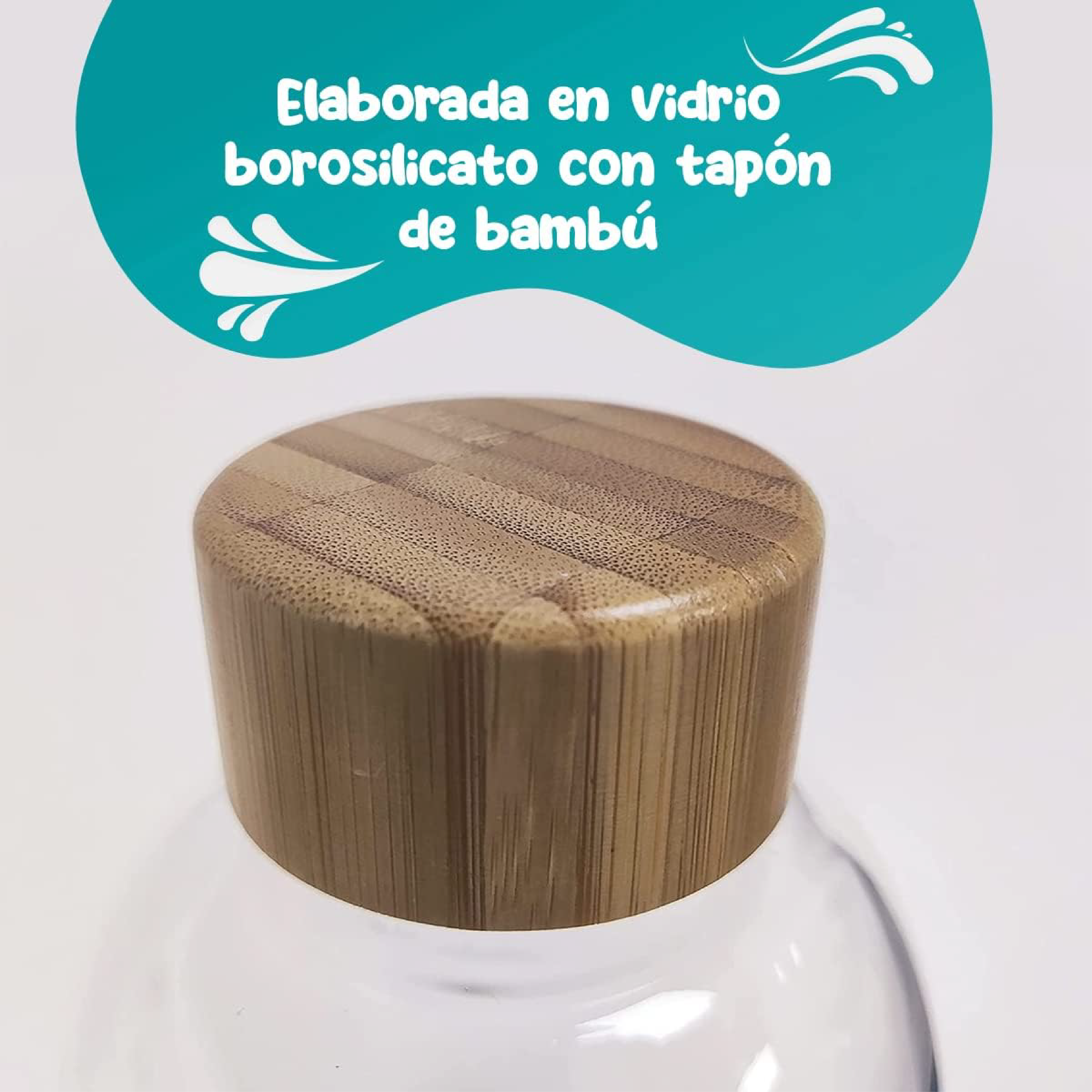 Botella de Agua Cristal 1,5L: Estilo, Sostenibilidad y Funcionalidad en Cada Sorbo